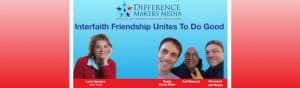 Logo of Difference Makers Media featuring interconnected stars and the company name, emphasizing community and collaboration.